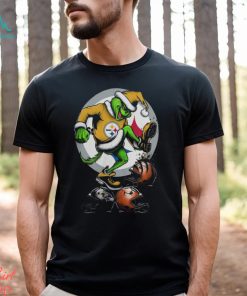The Grinch Pittsburgh Steelers Stomp On NFL Teams Christmas T Shirt