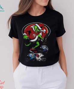 The Grinch San Francisco 49ers Stomp On NFL Teams Christmas Shirt