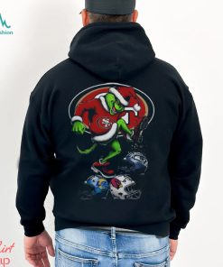 The Grinch San Francisco 49ers Stomp On NFL Teams Christmas Shirt