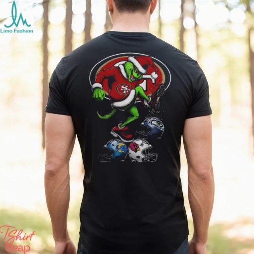 The Grinch San Francisco 49ers Stomp On NFL Teams Christmas Shirt