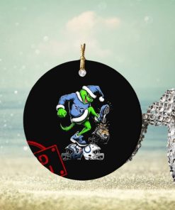 The Grinch Tennessee Titans Stomp On NFL Teams Christmas Ornament