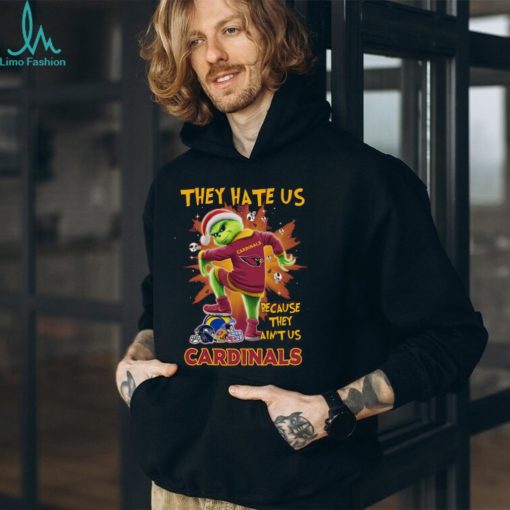 The Grinch They Hate Us Because Ain’t Us Arizona Cardinals Stomp On NFL Teams Christmas Shirt
