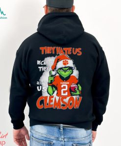The Grinch They Hate Us Because Ain’t Us Clemson Tigers Football Christmas Shirt