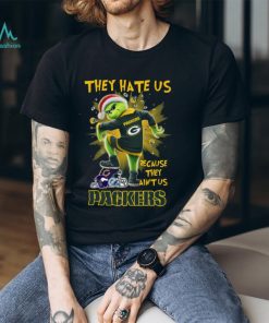 The Grinch They Hate Us Because Ain’t Us Green Bay Packers Stomp On NFL Teams Christmas Shirt