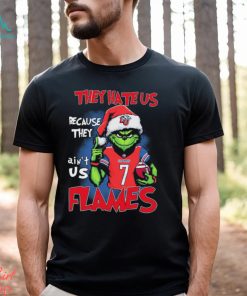 The Grinch They Hate Us Because Ain’t Us Liberty Flames Christmas Shirt