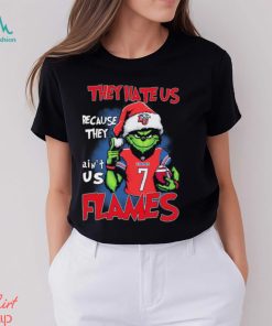 The Grinch They Hate Us Because Ain’t Us Liberty Flames Christmas Shirt