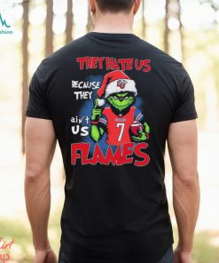 The Grinch They Hate Us Because Ain’t Us Liberty Flames Christmas Shirt