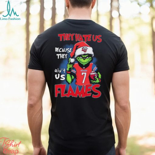 The Grinch They Hate Us Because Ain’t Us Liberty Flames Christmas Shirt