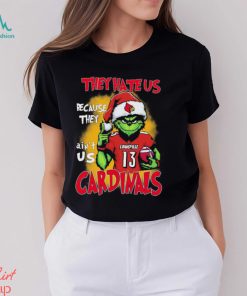 The Grinch They Hate Us Because Ain’t Us Louisville Cardinals Christmas Shirt, hoodie, sweater, long sleeve and tank top The Grinch They Hate Us Because Ain’t Us Louisville Cardinals Christmas Shirt