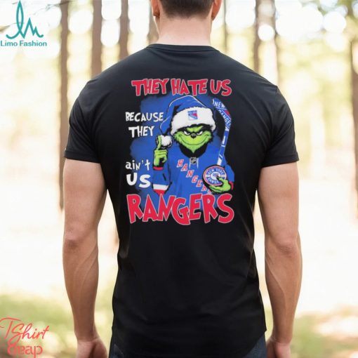 The Grinch They Hate Us Because Ain’t Us New York Rangers Christmas Shirt