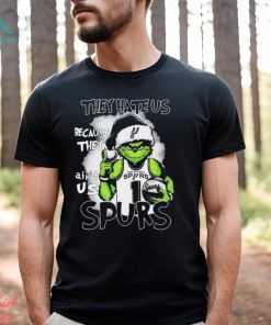 The Grinch They Hate Us Because Ain’t Us San Antonio Spurs Christmas Shirt