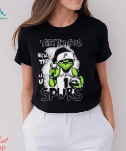 The Grinch They Hate Us Because Ain’t Us San Antonio Spurs Christmas Shirt