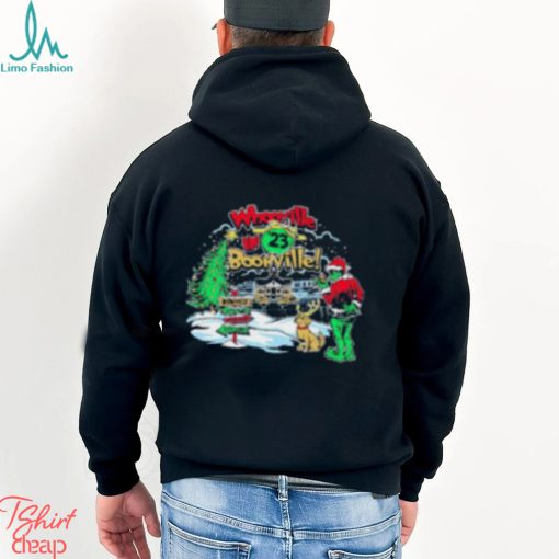The Grinch whoville in Boonville Christmas T  shirt