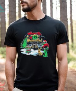 The Grinch whoville in Boonville Christmas T shirt