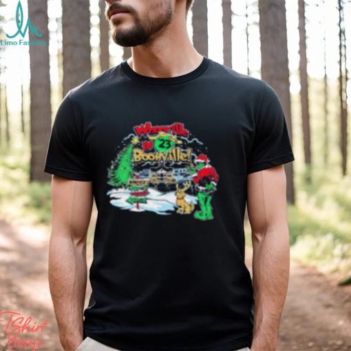 The Grinch whoville in Boonville Christmas T  shirt