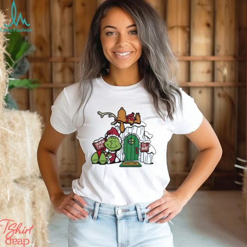 The Grinch x Peanuts Grinch Nuts The mean one cartoon Christmas funny shirt