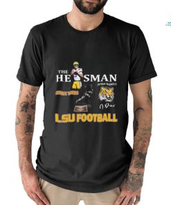 The Heisman Jayden Daniels LSU Tigers Football Signatures Shirt, hoodie, sweater, long sleeve and tank top The Heisman Jayden Daniels LSU Tigers Football Signatures Shirt