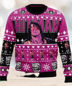 The Hitman Bret Hart Wrestler Ugly Christmas Sweater Funny Gift Ideas Christmas