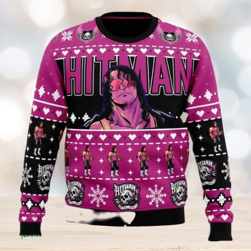 The Hitman Bret Hart Wrestler Ugly Christmas Sweater Funny Gift Ideas Christmas