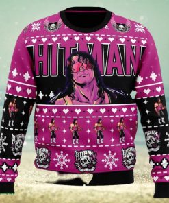 The Hitman Bret Hart Wrestler Ugly Christmas Sweater Funny Gift Ideas Christmas