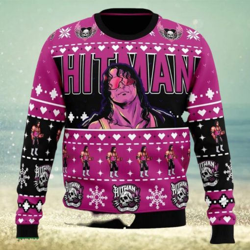 The Hitman Bret Hart Wrestler Ugly Christmas Sweater Funny Gift Ideas Christmas