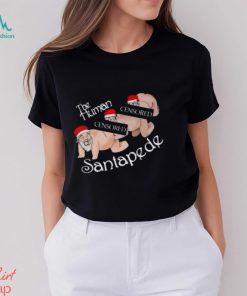 The Human Santapede Christmas T Shirt