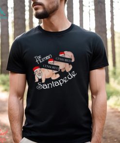 The Human Santapede Christmas T Shirt