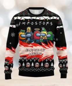 The Impostors From Among Us Christmas Ugly Sweater 3D