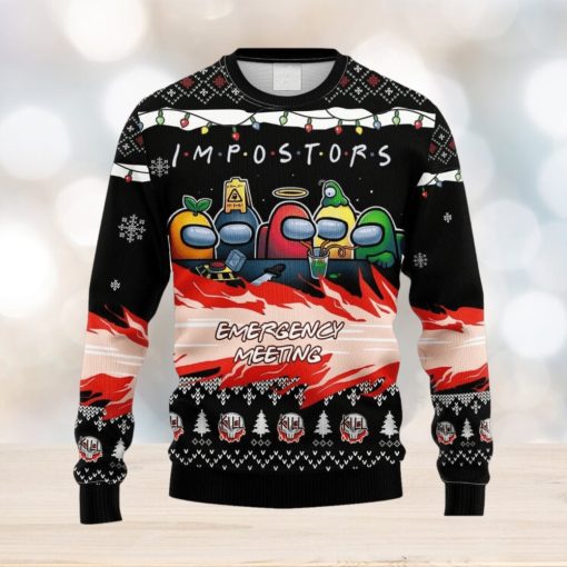 The Impostors From Among Us Christmas Ugly Sweater 3D