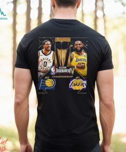 The Indiana Pacers And Los Angeles Lakers Meet In The First Ever NBA In Season Tournament Championship Finals Classic T Shirt