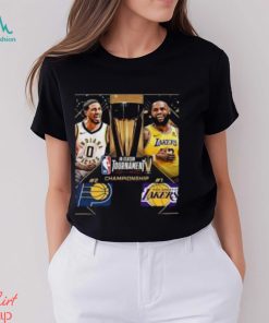 The Indiana Pacers And Los Angeles Lakers Meet In The First Ever NBA In Season Tournament Championship Finals Classic T Shirt