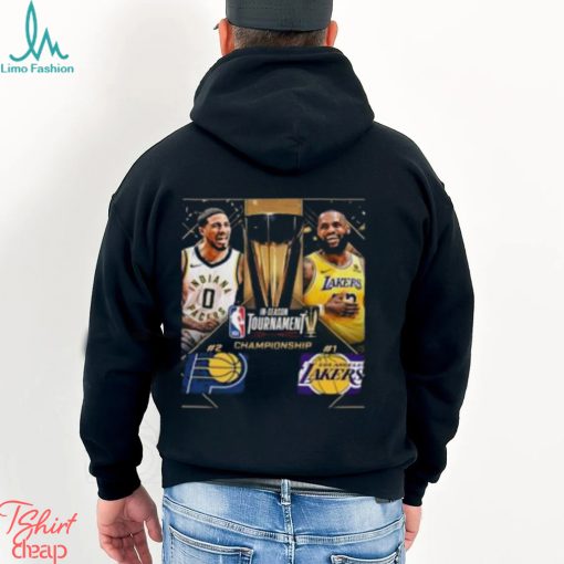 The Indiana Pacers And Los Angeles Lakers Meet In The First Ever NBA In Season Tournament Championship Finals Classic T Shirt