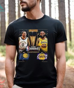 The Indiana Pacers And Los Angeles Lakers Meet In The First Ever NBA In Season Tournament Championship Finals Classic T Shirt