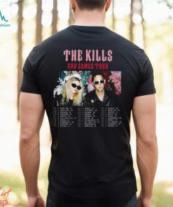 The Kills God Games Tour 2024 Shirt Band Fan Concert T Shirt Unisex