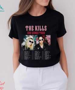 The Kills God Games Tour 2024 Shirt Band Fan Concert T Shirt Unisex