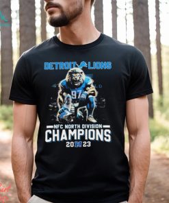 The King Lions Detroit Lions 2023 NFC North Division Champions Shirt