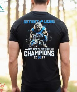 The King Lions Detroit Lions 2023 NFC North Division Champions Shirt