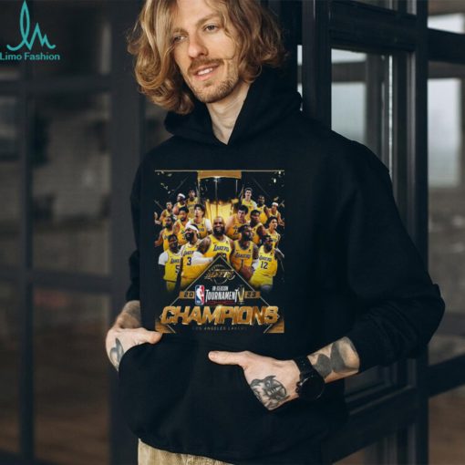 The Lakers Are The First Ever NBA In Season Tournament Champions Shirt