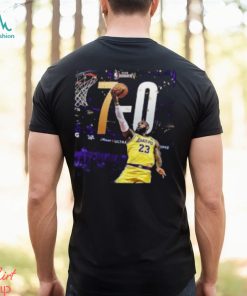 The Lakers With 7 0 Went Undefeated Throughout The Entire NBA In Season Tournament Classic T Shirt