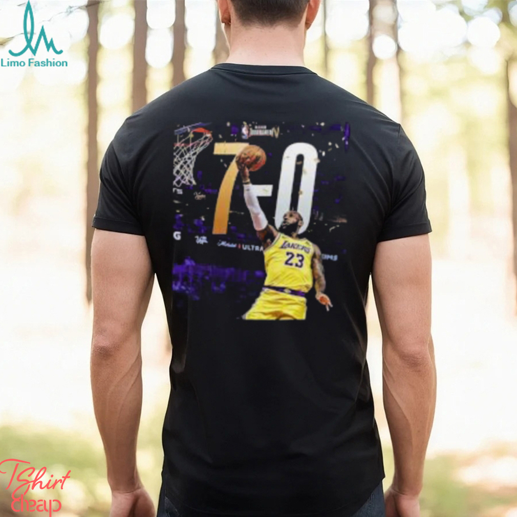 The Lakers With 7 0 Went Undefeated Throughout The Entire NBA In Season Tournament Classic T Shirt The Lakers With 7 0 Went Undefeated Throughout The Entire NBA In Season Tournament Classic T Shirt