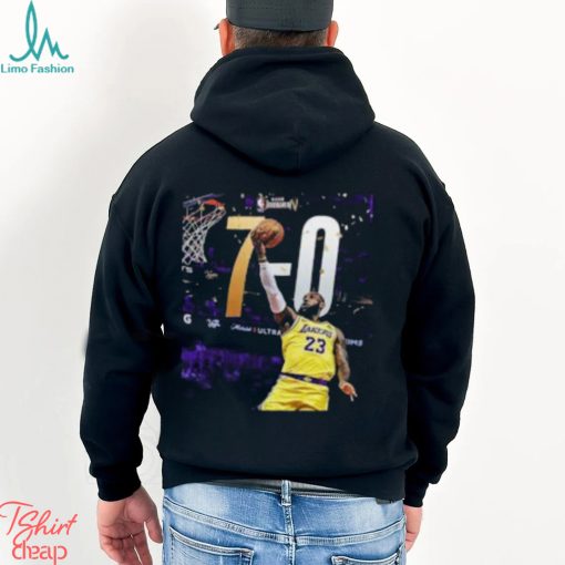 The Lakers With 7 0 Went Undefeated Throughout The Entire NBA In Season Tournament Classic T Shirt