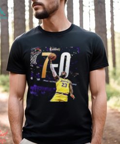 The Lakers With 7 0 Went Undefeated Throughout The Entire NBA In Season Tournament Classic T Shirt