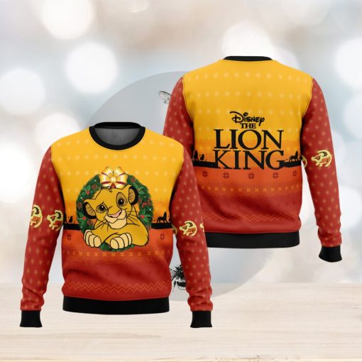 The Lion King Ugly Christmas Sweater