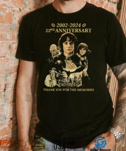 The Lord Of The Rings The Two Towers 2002 2024 22nd Anniversary Thank You For Memories Shirt