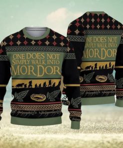 The Lord of the Rings Ugly Christmas Sweater