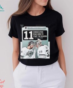 The Los Angeles Kings 11 Consecutive Road Wins To Start The Season Is An NHL Record Classic T Shirt