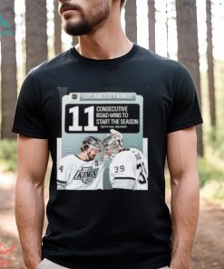 The Los Angeles Kings 11 Consecutive Road Wins To Start The Season Is An NHL Record Classic T Shirt