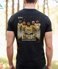 The Los Angeles Lakers Advance To The First Ever NBA In Season Tournament Championship Finals Classic T Shirt