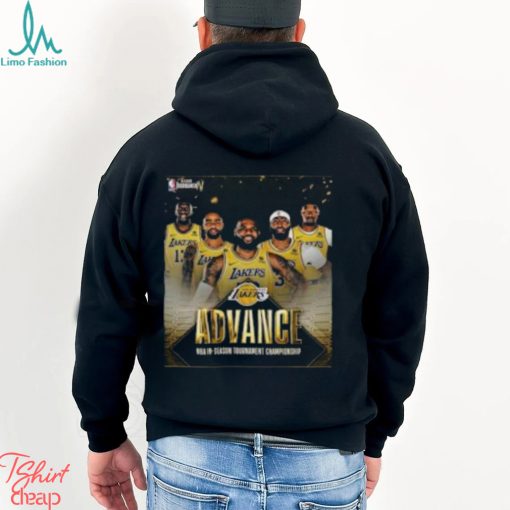 The Los Angeles Lakers Advance To The First Ever NBA In Season Tournament Championship Finals Classic T Shirt