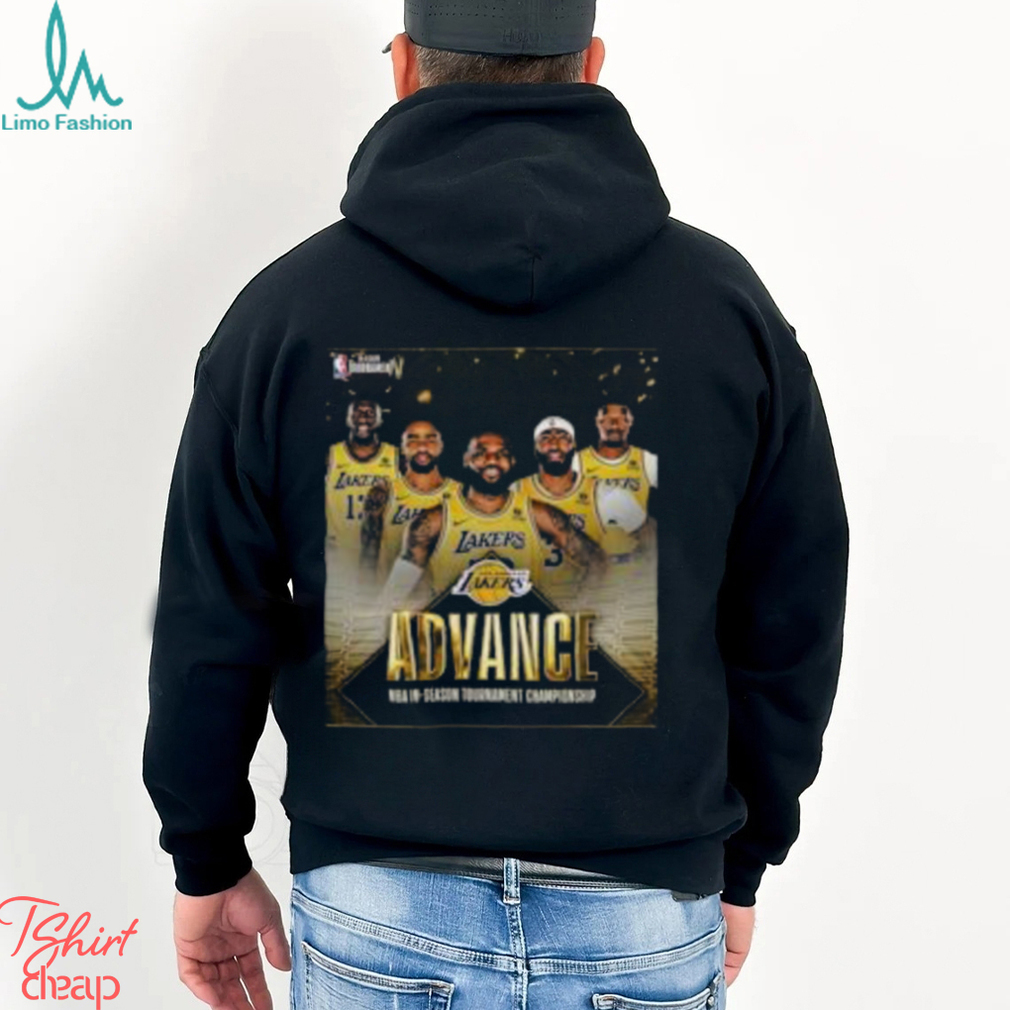 The Los Angeles Lakers Advance To The First Ever NBA In Season Tournament Championship Finals Classic T Shirt The Los Angeles Lakers Advance To The First Ever NBA In Season Tournament Championship Finals Classic T Shirt